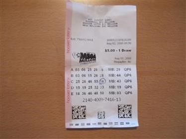 &quot;Mega Millions Lottery Numbers Nm